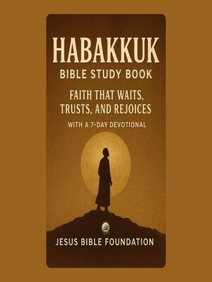 cover image of Habakkuk Bible Study Book
